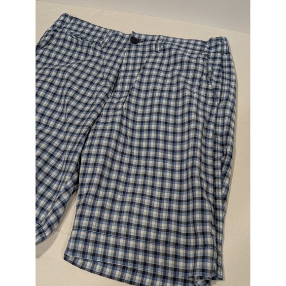 Vintage Polo Jeans Co Ralph Lauren Plaid Chino Shorts - Size 32 Mens - Picture 3 of 6